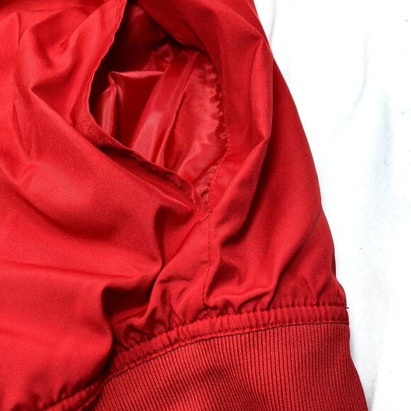 Cardinals Acuity Windbreaker Jacket Red Polyurethane Coating Golf XXL Men V-Neck - Picture 11 of 12